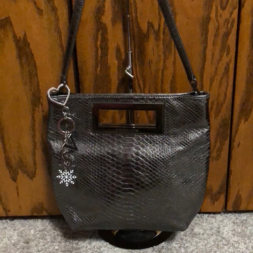 Michael Kors metallic silver cross body